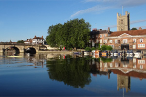 Henley on Thames in Oxfordshire
