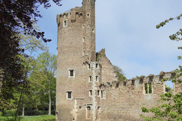 Caister Castle ruins